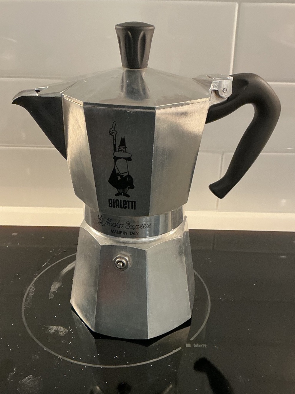 Bialetti Moka Stovetop Espresso Maker Six Cup Excellent Condition